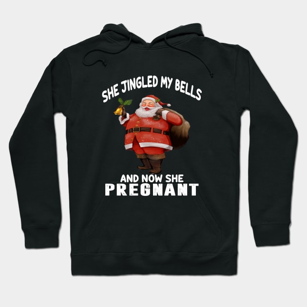 Christmas Pregnancy Announcement Shirts 2019 Hoodie by Daysy1